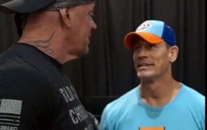 John Cena & The Undertaker Share A Moment Backstage At NXT