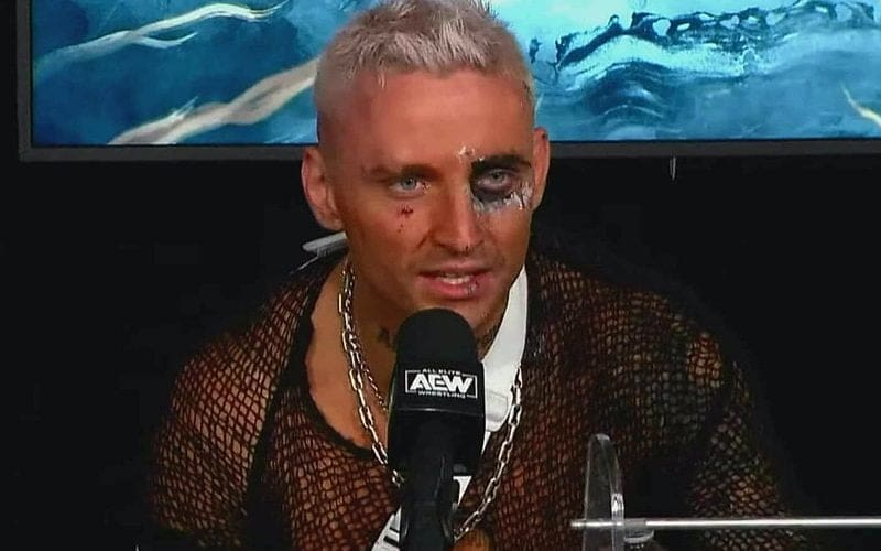 Darby Allin Spotted Wearing Arm Sling After AEW WrestleDream