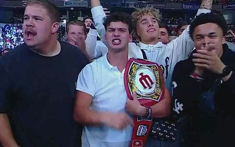 Shane McMahon’s Son Declan McMahon Spotted At WWE Fastlane