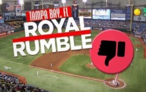 Tropicana Field Ranked Worst MLB Stadium Prior To Hosting 2024 WWE Royal Rumble Event Tropicana Field Ranked Worst MLB Stadium Prior To Hosting 2024 WWE Royal Rumble Event