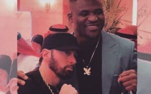 Eminem Spotted at Francis Ngannou vs Tyson Fury Fight In Saudi Arabia