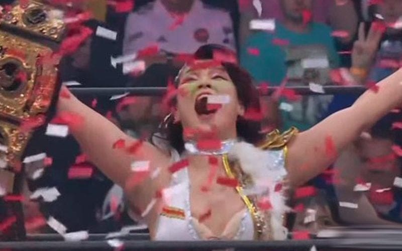 Hikaru Shida Wins AEW Women’s World Title At AEW Dynamite Title Tuesday