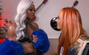 Jade Cargill Has Encounter With Becky Lynch On 10/16 WWE RAW Season Premiere Jade Cargill Has Encounter With Becky Lynch On 10/16 WWE RAW Season Premiere