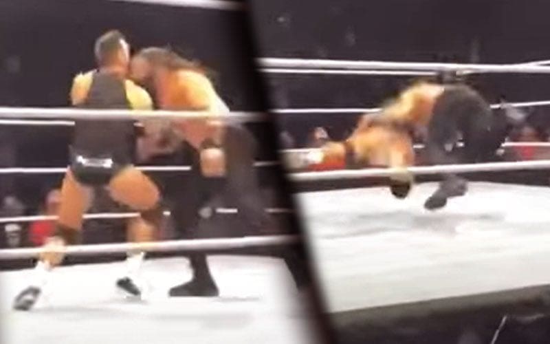 Watch Video of LA Knight Nailing The BFT On Roman Reigns At WWE Live Event