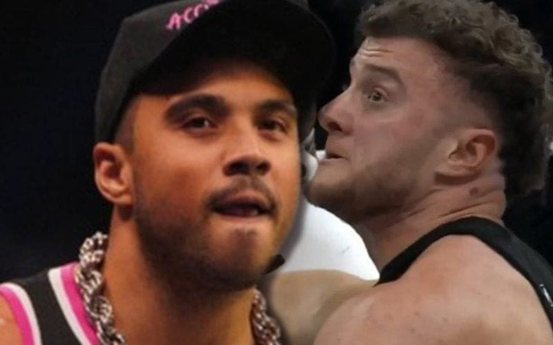 Max Caster Reacts to MJF’s Eye-Catching Crotch Grab at AEW WrestleDream
