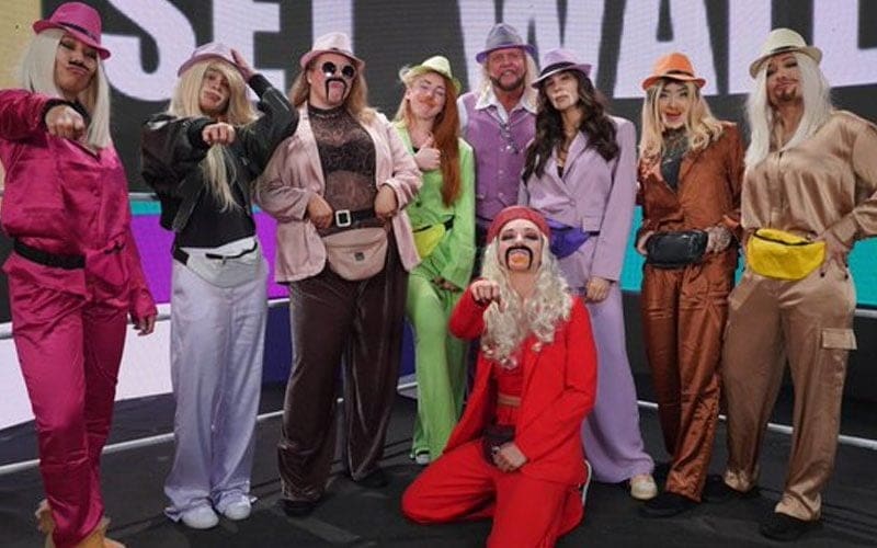 WWE SmackDown Women’s Roster Unites for Epic Halloween Costume Tribute