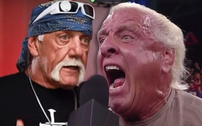 Hulk Hogan Had To Shut Ric Flair Down Over Inappropriate Karaoke Song At His Beach Hangout