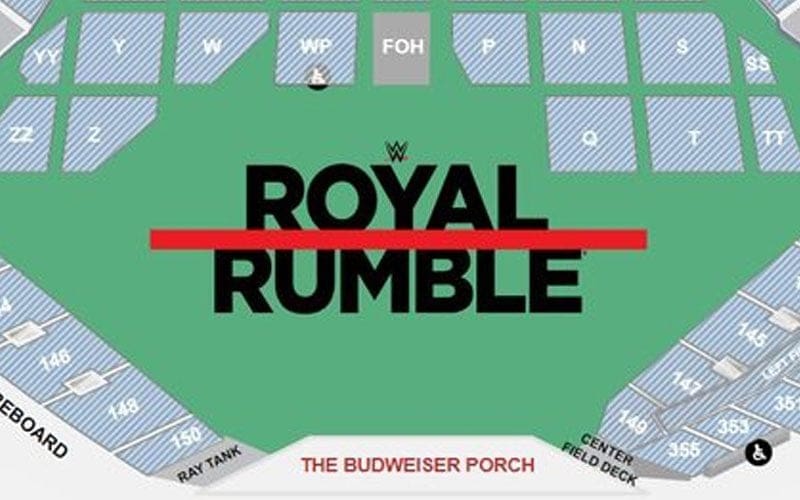 2024 WWE Royal Rumble Seating Chart Has Interesting Set-Up In Tropicana Field