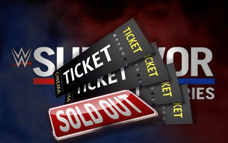 WWE Survivor Series Is Already A Total Sold Out Show