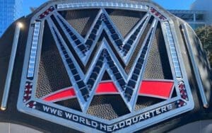 WWE Installs 7-Foot Tall Concrete Championship Title Statue at New HQ