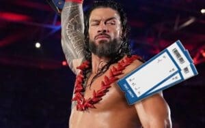 Roman Reigns Proves He's Head of the Table After Ticket Surge Following Appearance Announcement