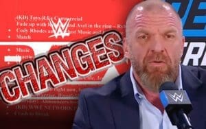 Late Changes To WWE Creative Have Drastically Diminished Amidst Rumors Of Triple H Gaining Endeavor's Full Support