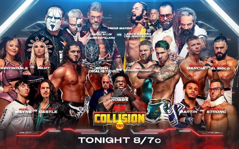 AEW Collision Results Coverage, Reactions & Highlights For November 11, 2023
