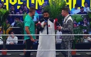 Actor Ibrahim Al Hajjaj's Surprise Segment at WWE Crown Jewel