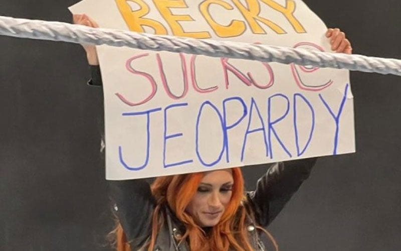 Becky Lynch Owns Up to Infamous Celebrity Jeopardy Blunder During WWE Live Event