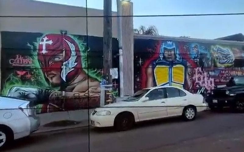 Iconic Mural Commemorating Rey Mysterio’s Family Gets Dismantled