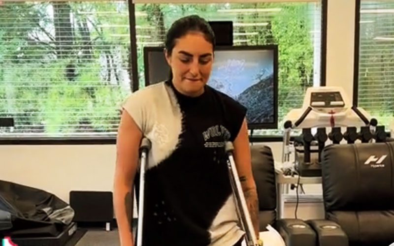 Sonya Deville Shows Remarkable Progress in Recovery After ACL Injury