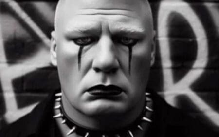 Mick Foley Shares Disturbing 'Emo' AI-Generated Brock Lesnar Photos