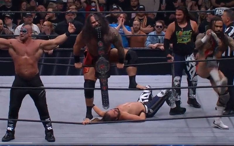 Young Bucks & Hangman Page Lose ROH 6-Man Titles To The Mogul Embassy On 11/1 AEW Dynamite