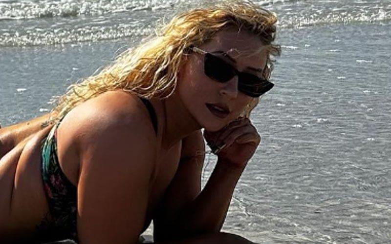 Nikkita Lyons Stuns With Sunny Beach Day Photo Drop Amid Speculation About WWE Return