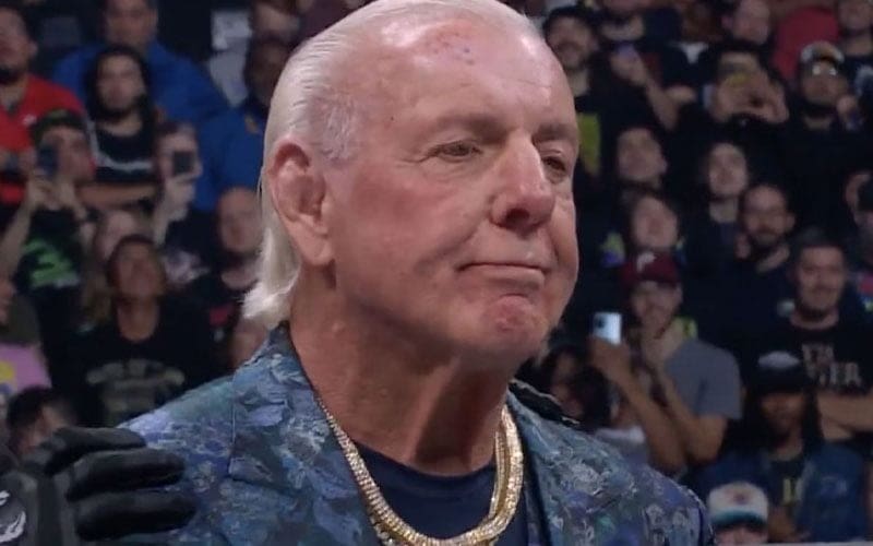 Ric Flair Cracks Joke About Bringing a Razor to AEW Appearances
