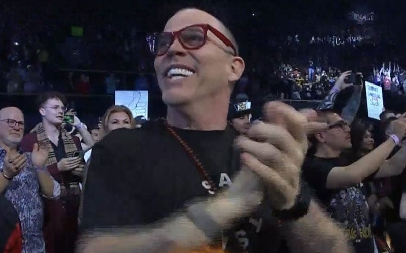 Steve-O Spotted At Ringside During AEW Full Gear