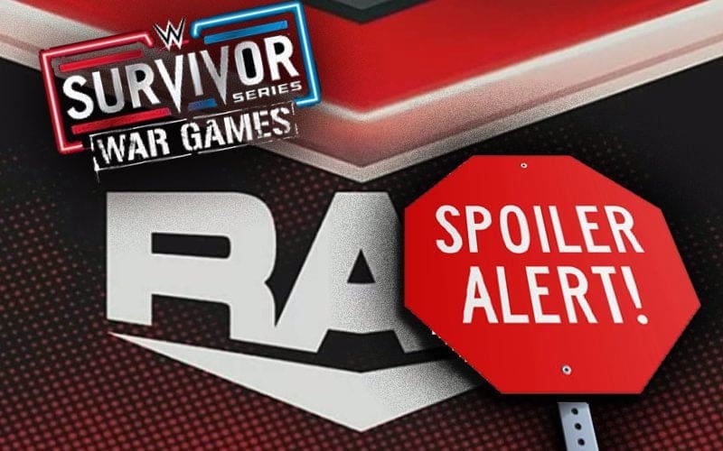 WWE RAW Spoiler Lineup For 11/20 Go-Home Episode Before Survivor Series