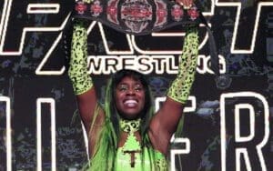 Trinity Wants To Change Knockouts Title Look To Glowing Belt Trinity Wants To Change Knockouts Title Look To Glowing Belt