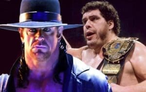The Undertaker Regrets Missing Out on Planned Matchup with Andre The Giant The Undertaker Regrets Missing Out on Planned Matchup with Andre The Giant