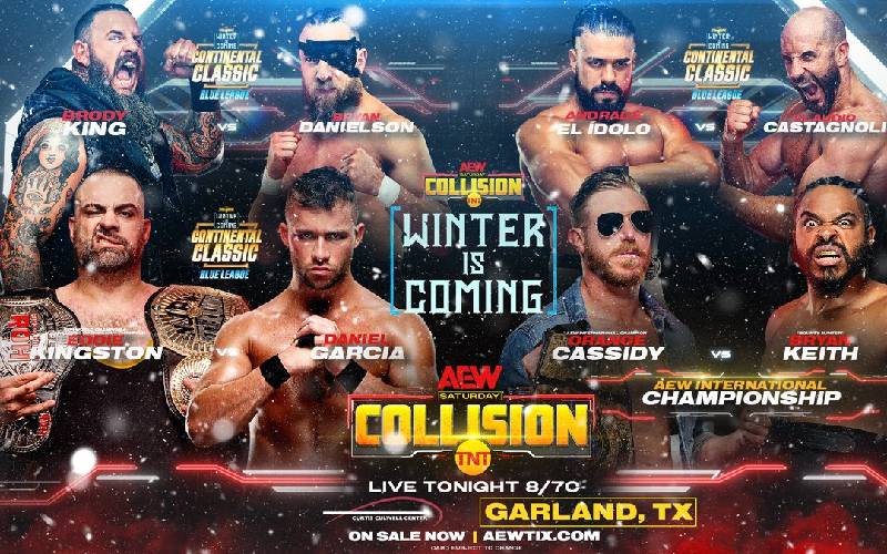 AEW Collision Results Coverage, Reactions & Highlights For December 16, 2023