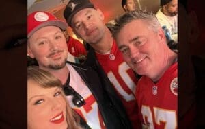 Baron Corbin and Taylor Swift Cross Paths at Kansas City Chiefs Game