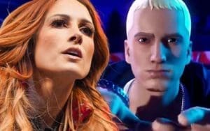 Becky Lynch Roasts Her Own Dance Moves at Eminem Fortnite Concert Becky Lynch Roasts Her Own Dance Moves at Eminem Fortnite Concert