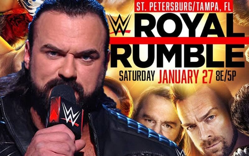 Drew McIntyre Takes Issue with WWE Royal Rumble Poster Omission
