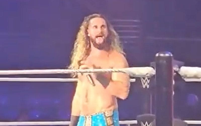 Seth Rollins Mocks CM Punk as a “Bum” at WWE Live Event