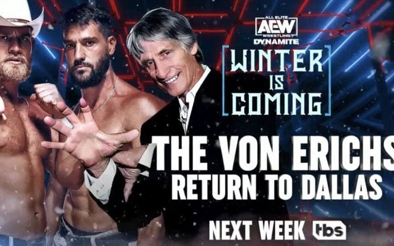 The Von Erichs and More Set for ‘Winter Is Coming’ AEW Dynamite 12/13 Episode