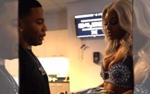 Hip-Hop Icon Nelly Receives WWE Championship Belt from Jade Cargill