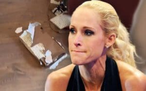 Undertaker and Michelle McCool's Dog Wreaks Havoc on Christmas Presents