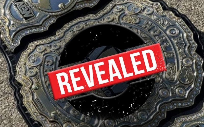 Image of New AEW World Title Design Leaks