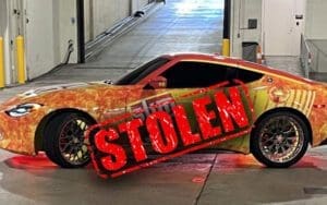 WWE Slim Jim Custom Nissan Z Car Stolen WWE Slim Jim Custom Nissan Z Car Stolen