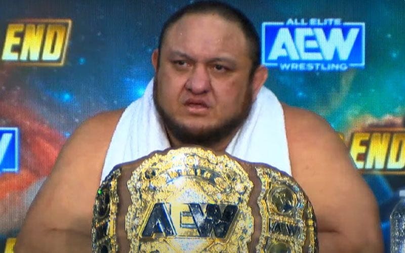 Samoa Joe Intends On Changing AEW World Title Design