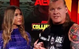 AEW Called Out for Piping in Crowd Reactions for Chris Jericho on 1/13 Collision AEW Called Out for Piping in Crowd Reactions for Chris Jericho on 1/13 Collision