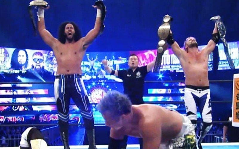 El Phantasmo and Hikuleo Capture the IWGP Tag Team Titles at NJPW Wrestle Kingdom 18