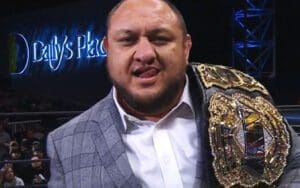 Samoa Joe Reveals Vision Behind AEW's New World Championship Design