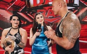 The Rock Confesses to Enjoyable Backstage Antics With Rhea Ripley After WWE RAW Day 1 The Rock Confesses to Enjoyable Backstage Antics With Rhea Ripley After WWE RAW Day 1