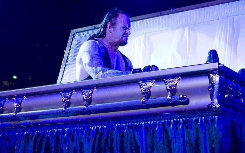 The Undertaker Reveals Surprising Backstage Casket Ritual