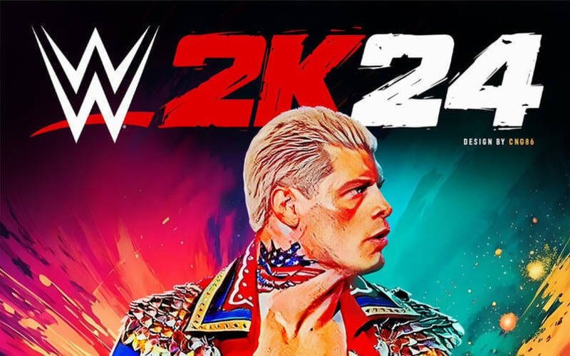 Cody Rhodes Reacts to Being on the Cover WWE 2K24