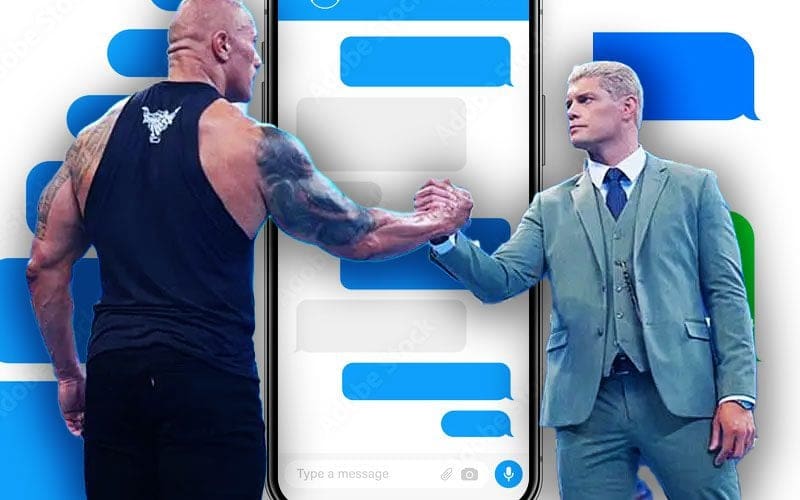 AEW Star Reveals Text to Cody Rhodes Post-Memorable The Rock Segment