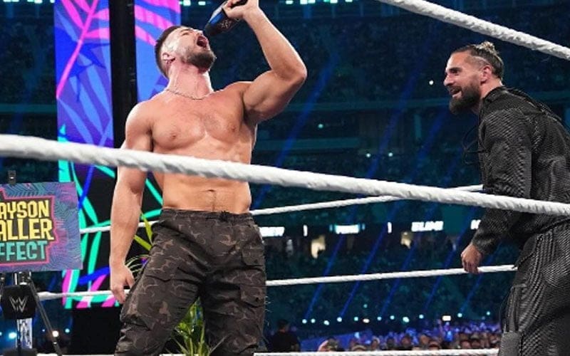 Austin Theory’s First Remarks After Seth Rollins Attack at 2024 WWE Elimination Chamber