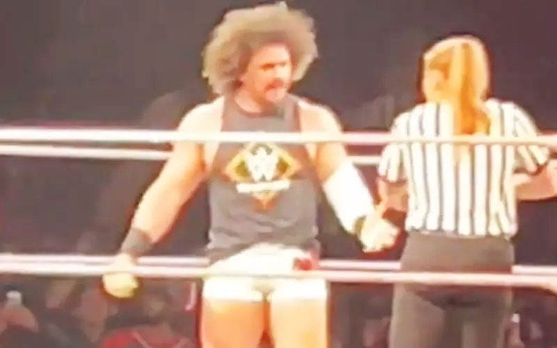 Carlito Wrestles First Solo WWE Live Event Match After 13-Years