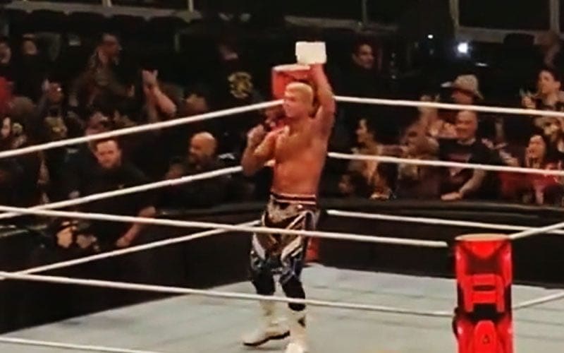 Cody Rhodes Surprises Fan In Attendance with Gender Reveal After 2/26 Episode of WWE RAW